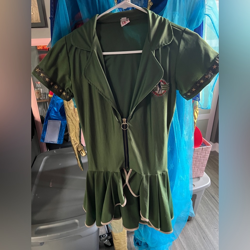 Army girl costume